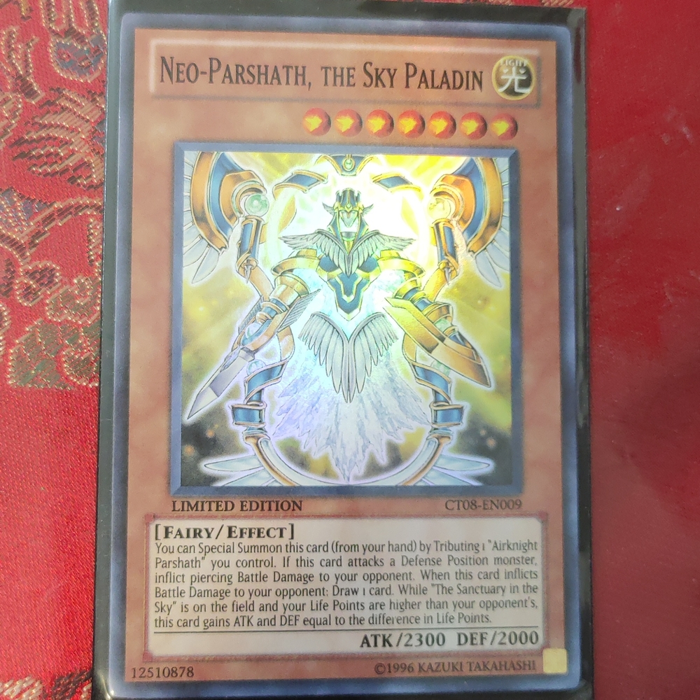 Yu Gi Oh Neo-Parshath, The Sky Paladin